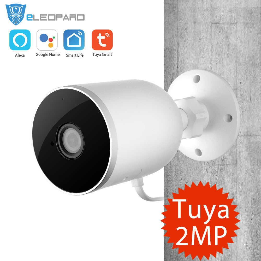 Security Camera Outdoor, 1080p HD Video, IP66 Waterproof WiFi White CCTV Camera, Clear Night Vision, Two Way Audio, Infrared Motion Detection Sensor, Work with Alexa Guarantee of Safety Security Camera Outdoor, 1080p HD Video, IP66 Waterproof WiFi White CCTV Camera, Clear Night Vision, Two Way Audio, Infrared Motion Detection Sensor, Work with Alexa Guarantee of Safety